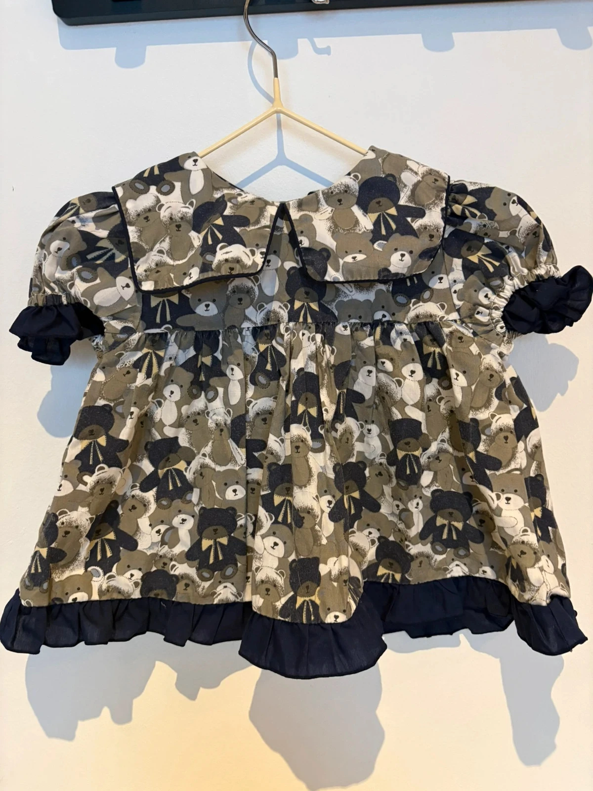 Robe motifs oursons 3 mois